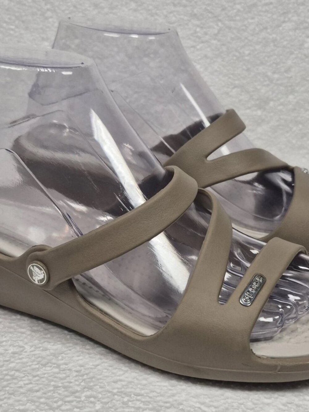 Crocs Patricia Wedge Comfort Sandal Women's Size 8